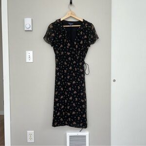 Ann Taylor - Silk Floral Print Mini Dress